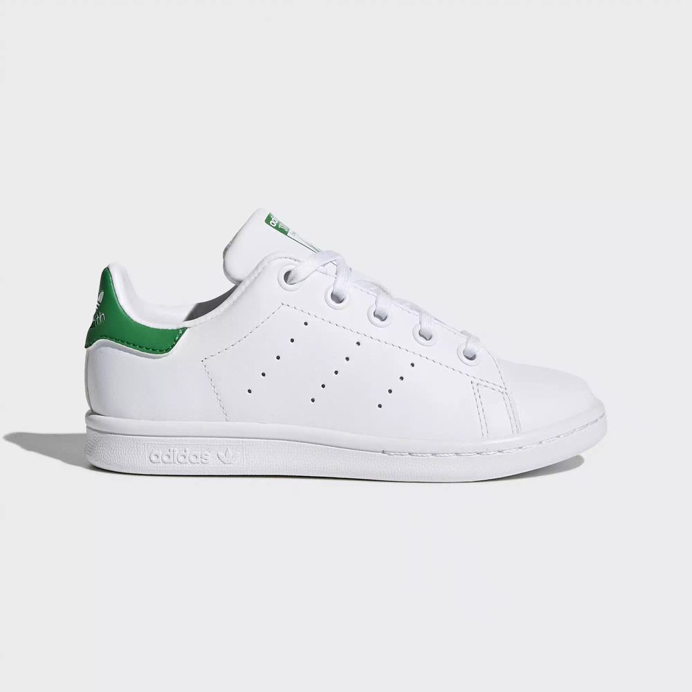 Adidas Stan Smith Tenis Blancos Para Niño (MX-77258)